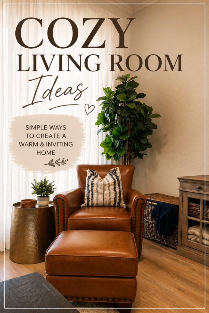 How to Create a Cozy Living Room Corner (Warm, Simple & Inviting Ideas) cozy corners