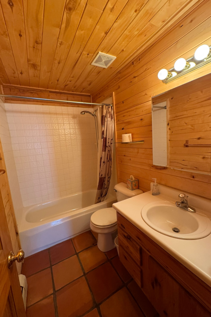 cabin main before